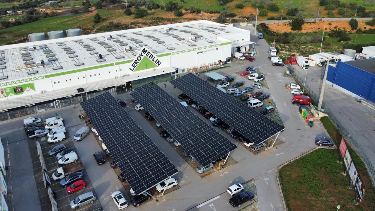 Leroy Merlin. Solar self-consumption in Albufeira